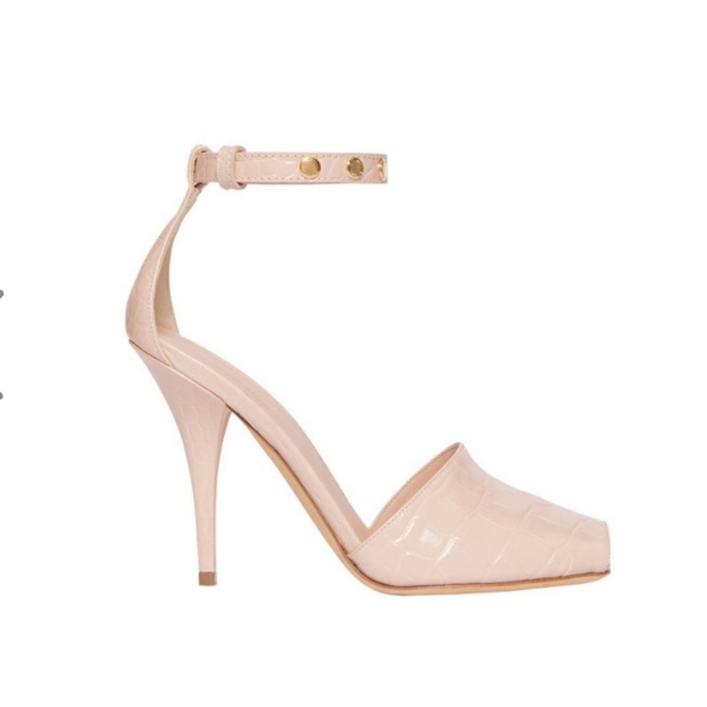 Elegant Nude High Heel Sandals /Burberry /New